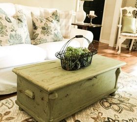 one man s junk to unique coffee table , painted furniture