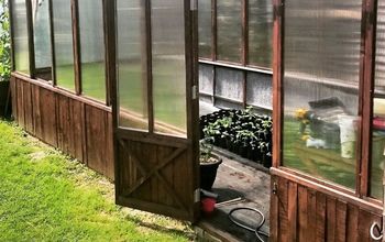 1/2 Recycled Greenhouse Build