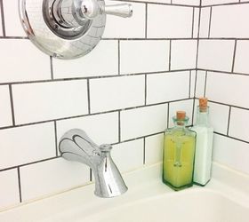 blue white bathroom makeover, bathroom ideas, home decor, home improvement