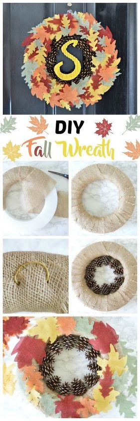 diy fall wreath, crafts, wreaths