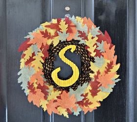 diy fall wreath, crafts, wreaths