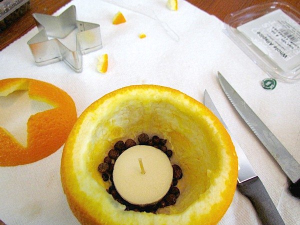 easy scented jack o lantern tea lights, crafts, halloween decorations, home decor, seasonal holiday decor