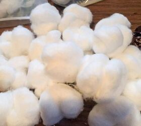 how to make a cotton boll pumpkin, how to