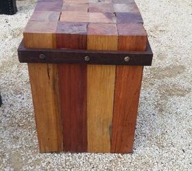 pallet side table, painted furniture, pallet