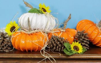 DIY Fall Decor: How to Make Stylish Dryer Vent Pumpkins