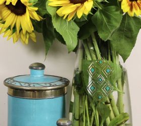 tattooed vase, crafts, how to