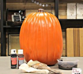 This 2-step trick will make even your fakest pumpkins look real & rustic