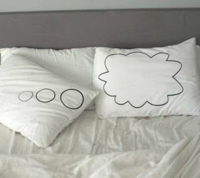s sleep better at night with these 9 cleaning bed hacks, cleaning tips, 4 Fluff your pillows with tennis balls