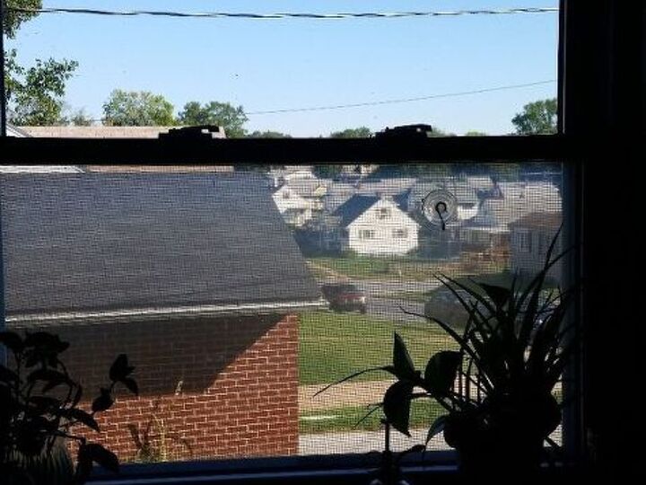 q window coverage, fixing windows, window treatments, windows, Over the kitchen sink size 35 w 36 h