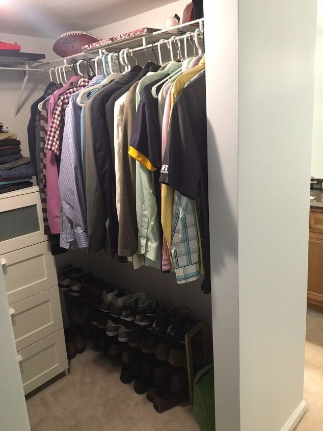 q closet revamp , closet, organizing, shelving ideas, storage ideas