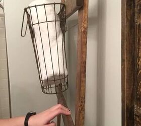 bathroom ladder, bathroom ideas