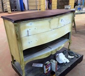 a 1940 s beauty s transformation , chalk paint, painted furniture