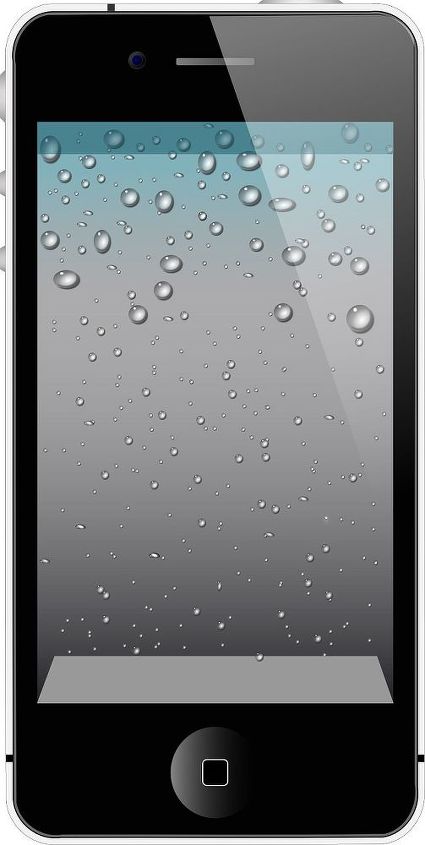 how to dry a wet iphone ipad smartphone save phone water damage , cleaning tips, home maintenance repairs, how to
