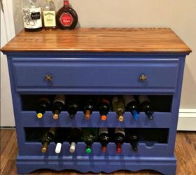 dresser to wine bar make over, painted furniture, repurposing upcycling
