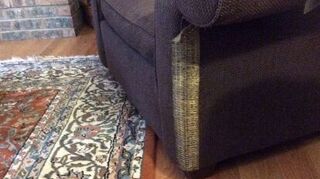 Cat Scratch Pulls On A Couch Hometalk