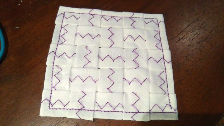 cute coaster from piping, crafts, home decor, how to