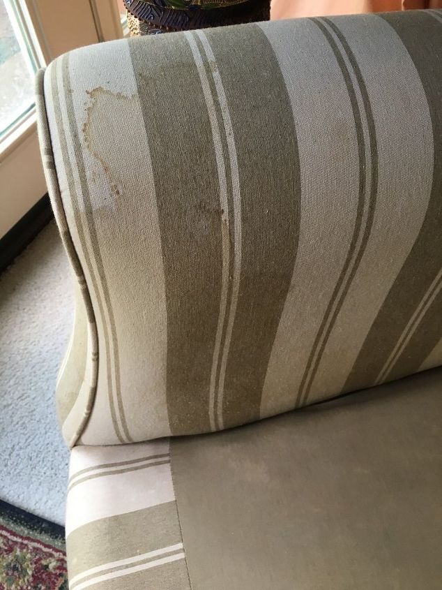 q how to get stains out of upholstered chair, cleaning tips, fabric cleaning