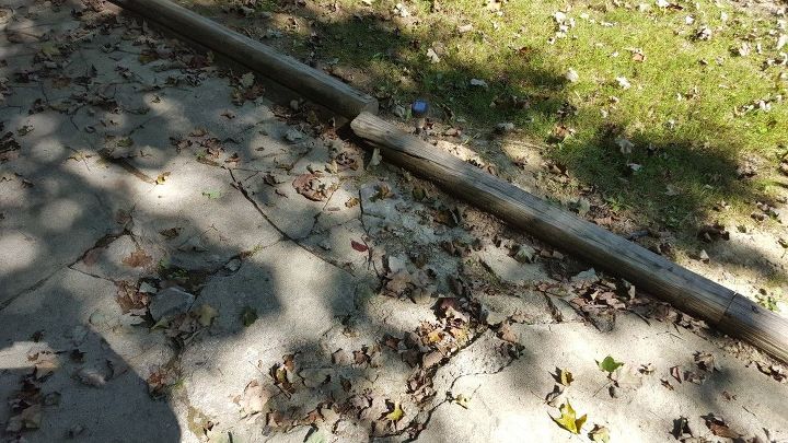 how can i restore my old walkway, Holes sections missing