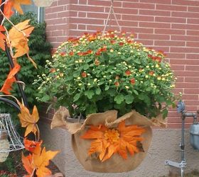 plastic hanging basket makeover anyone can do