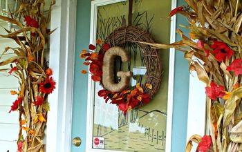 Cómo hacer la letra perfecta para la puerta del porche de otoño