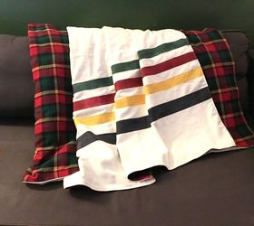 faux pendleton carry blanket