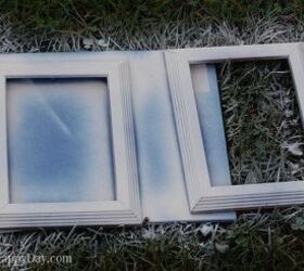 how to distress a picture frame from the dollar tree with unicorn spit, crafts, how to, wall decor