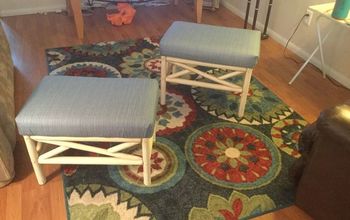 Recovered  Foot Stools/ Sitting Stools..