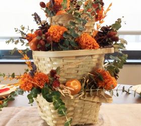 How to Make a Stunning Fall Basket Centerpiece for Under $10