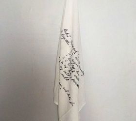 s 11 designer ways you never thought of using sharpie, Hand write your own recipe tea towel