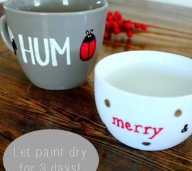 s 11 designer ways you never thought of using sharpie, Decorate adorable coffee mugs with cute bugs