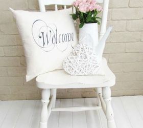 s 11 designer ways you never thought of using sharpie, Make a welcome cushion for your veranda