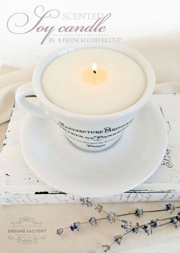 s make your home smell amazing with these diy fall scent ideas, home decor, Melt wax into a homemade vanilla soy candle