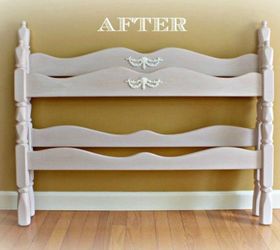 s 9 expensive looking furniture flips using cheap appliques, painted furniture, After A stunning and intricate headboard