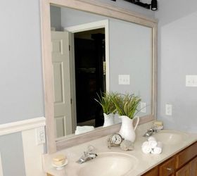 bathroom mirror decoration