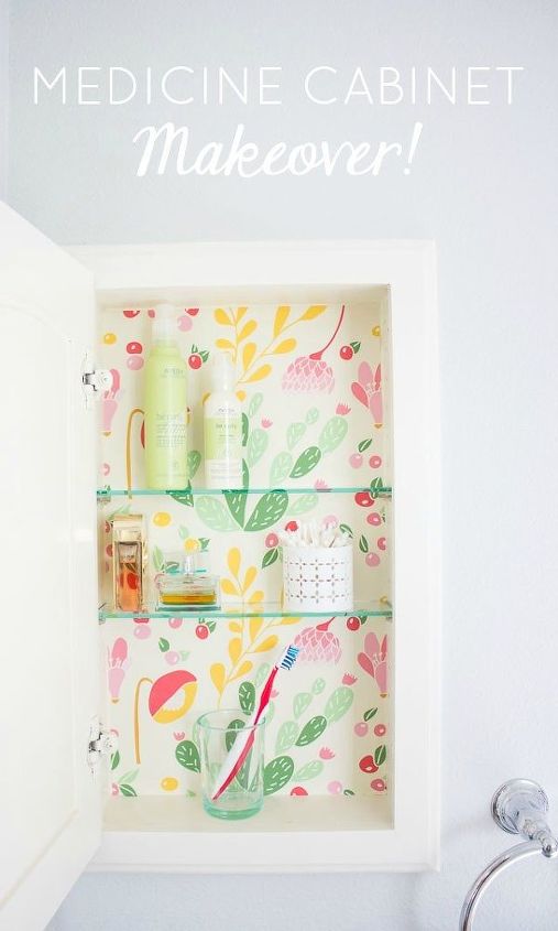 medicine cabinet refresh, bathroom ideas, kitchen cabinets, kitchen design, small bathroom ideas, wall decor