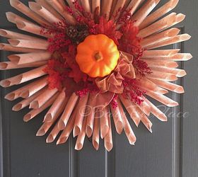  store fall book page wreath, crafts, home decor, wreaths