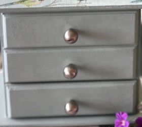 diy french styled jewellery box , chalk paint, decoupage, painting, pets animals