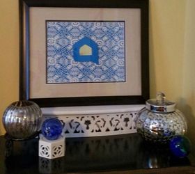 s why everyone is using hometalk blue in their home, home decor, It adds great color to a doily