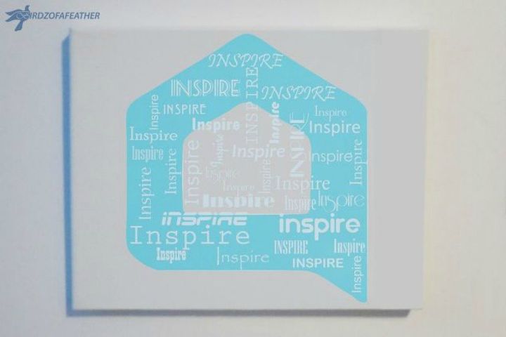 por qu todo el mundo utiliza el azul hometalk en su casa, Arte de la pared C mo imprimir un 8 X 10 Lienzo con una impresora