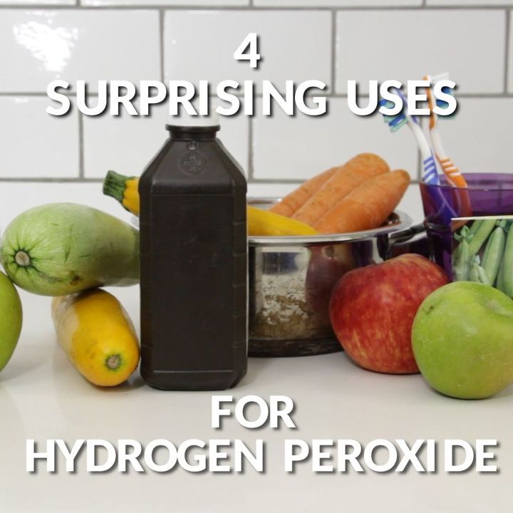 surprising uses for hydrogen peroxide, appliances, cleaning tips