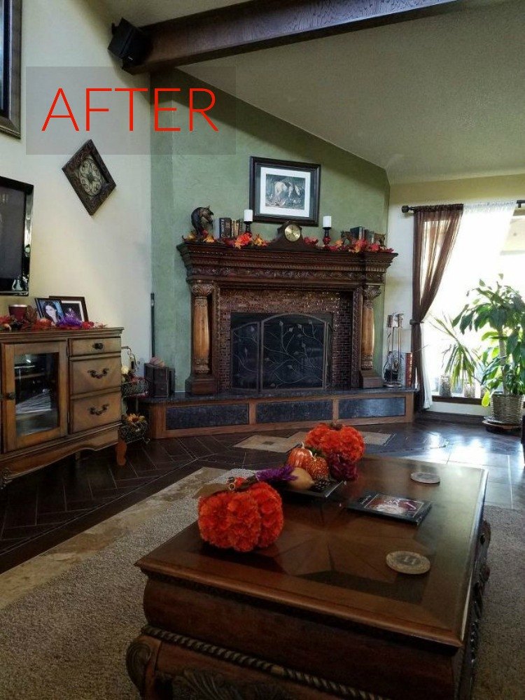 How To Paint Fireplace Without Spray Paint How To Paint Fireplace Without Spray Paint
