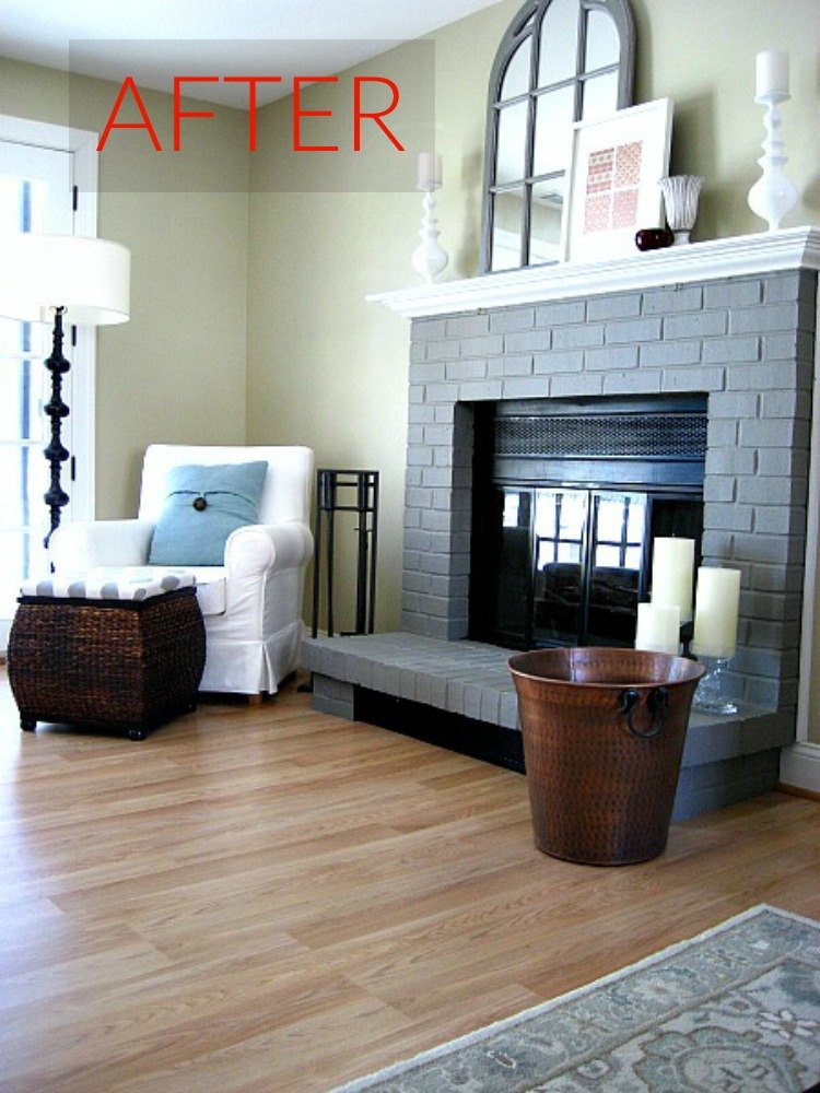 10 Gorgeous Ways to Transform a Brick Fireplace Without Replacing It