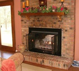 10 gorgeous ways to transform a brick fireplace without replacing it, The problem You want a farmhouse look
