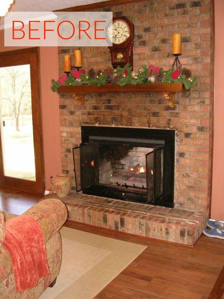 10 Gorgeous Ways to Transform a Brick Fireplace Without Replacing It