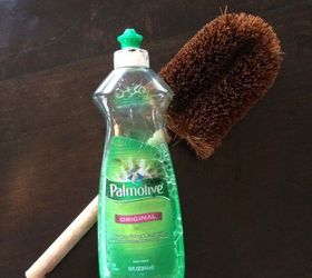 the best stain removal tricks on the internet, The solution Palmolive and a scrub brush