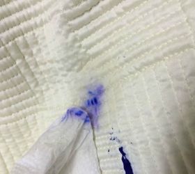 the best stain removal tricks on the internet, The solution Blot with rubbing alcohol