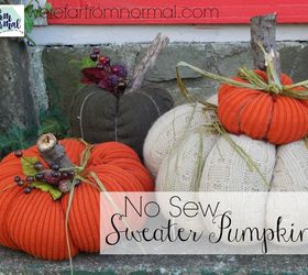 no sew sweater pumpkins, crafts, repurposing upcycling, seasonal holiday decor, storage ideas