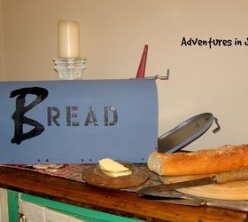 fresh bread delivery, crafts, repurposing upcycling