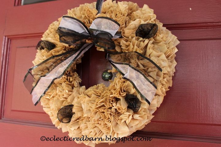 need a fall wreath that is inexpensive to make , crafts, wreaths
