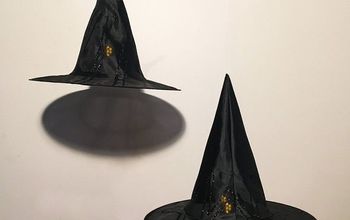 Luminarias colgantes para sombreros de bruja